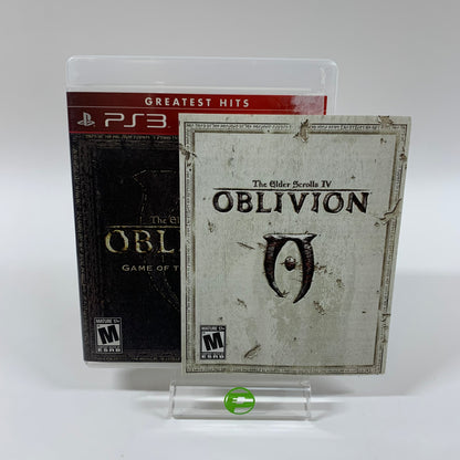 Elder Scrolls IV Oblivion [Game of the Year] (Sony PlayStation 3 PS3, 2007)