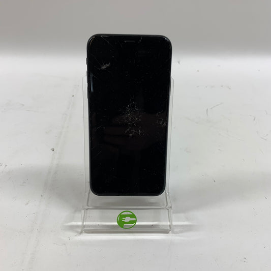 Unlocked Apple iPhone X 64GB Cracked Front and Back