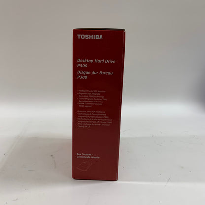 New Toshiba 3.5" p300 2TB SATA III 6Gbps HDD HDWD130