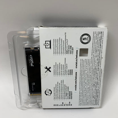 Crucial 2280mm P3 M.2 2280 500GB M.2 NVMe Gen 3.0 x 4 SSD CT500P3SSD8