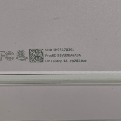 HP Laptop 14-EP2011WM 14" N150  0.8 GHz 4GB RAM 128GB SSD