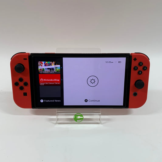 Nintendo Switch OLED Video Game Console HEG-001 Red