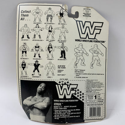 WWF Hasbro Signed Virgil New Sealed 1992  Series 5 Action Figure 7109/7275
