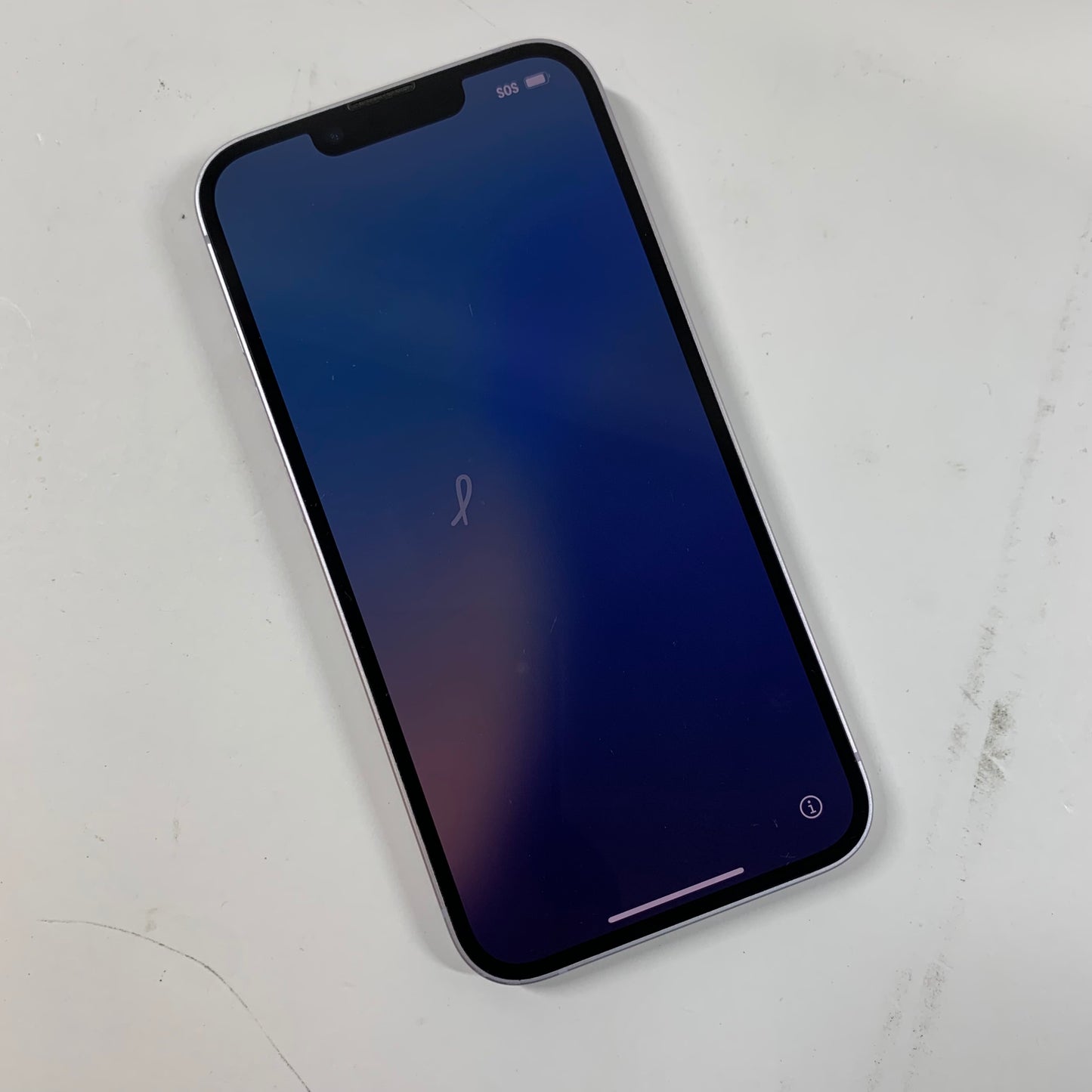 Unlocked Apple iPhone 14 128GB 18.3.2 Purple MPUX3LL/A