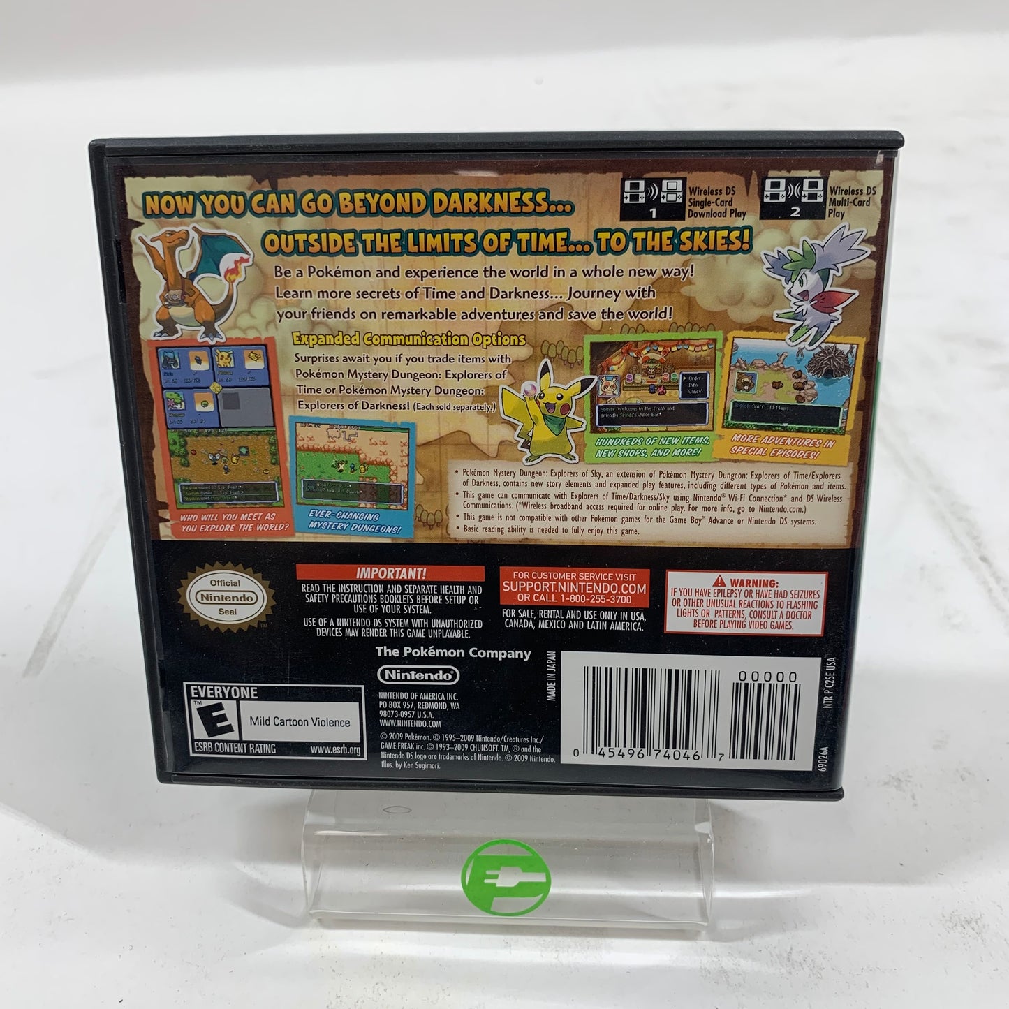 Pokemon Mystery Dungeon Explorers of Sky (Nintendo DS, 2009)