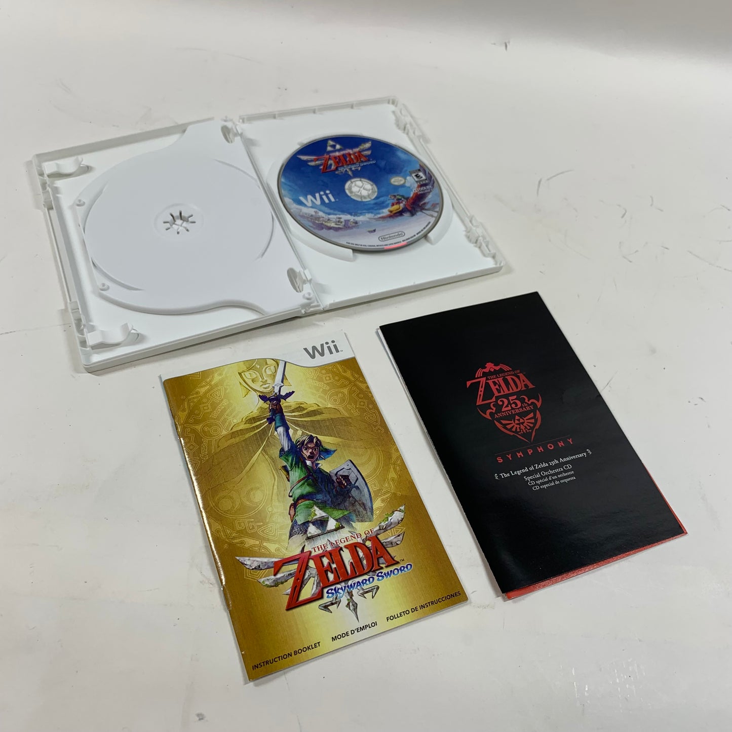 Zelda Skyward Sword [Soundtrack Bundle] (Nintendo Wii, NaN)