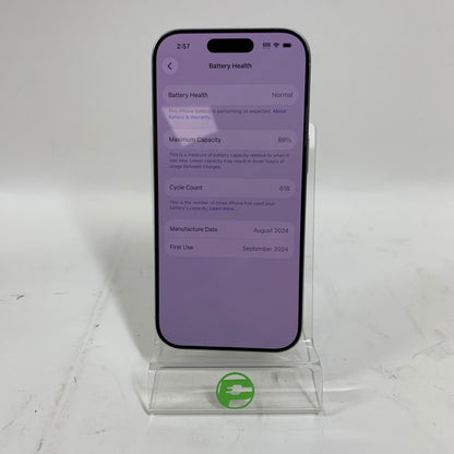 Factory Unlocked Apple iPhone 16 Pro 512GB 26.2 White MYNN3ZP/A