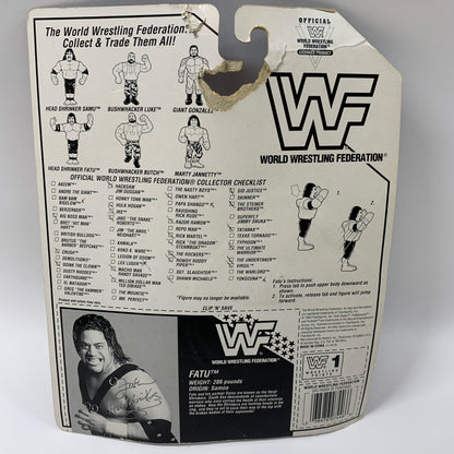 Fatu Flattener WWF WWE Hasbro Wrestling Figure Series 5 Action Figure 7446/7578