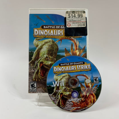 Battle of Giants: Dinosaurs Strike (Nintendo Wii, 2010)