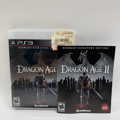 Dragon Age II [BioWare Signature Edition] (Sony PlayStation 3 PS3, 2011)