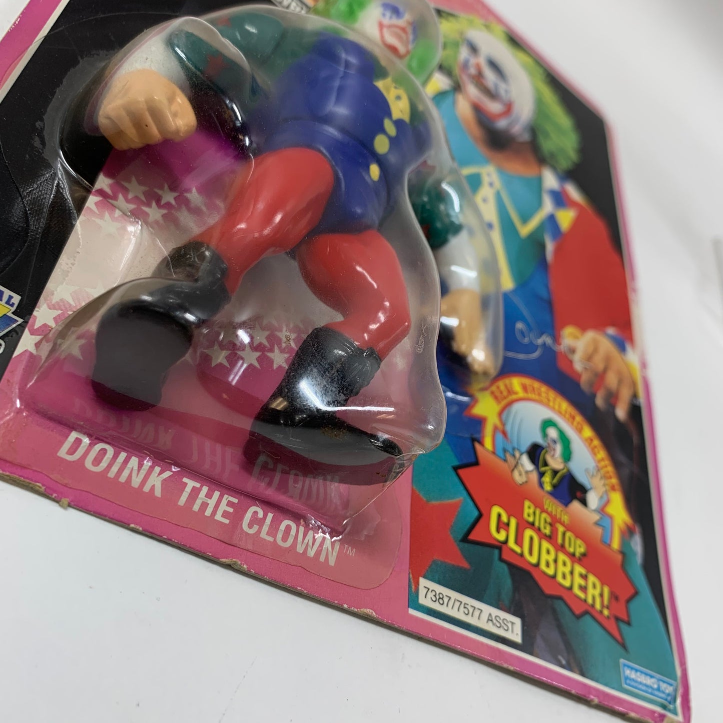 1993 Hasbro WWF Doink The Clown Series 9 7387/7577