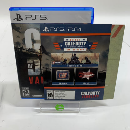 Call of Duty: Vanguard (Sony PlayStation 5 PS5, 2021)