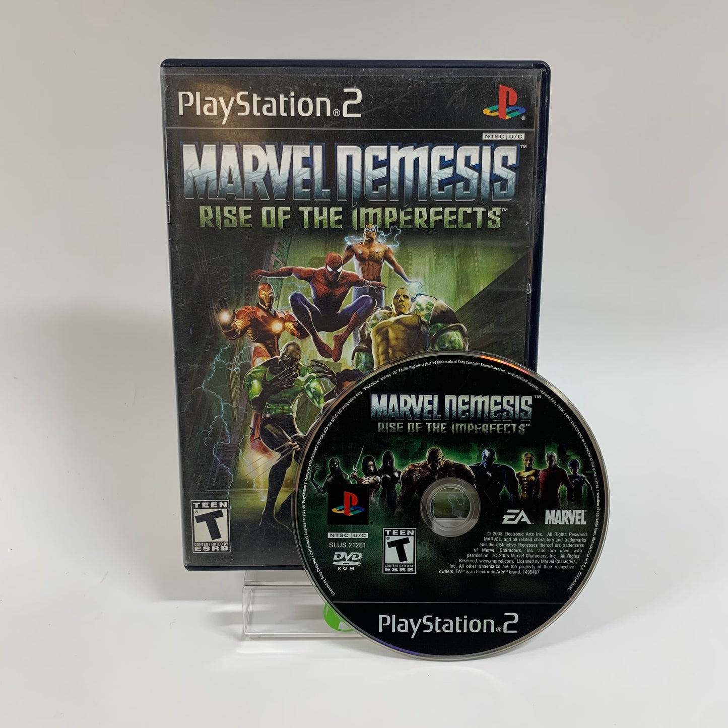 Marvel Nemesis Rise of the Imperfects (Sony PlayStation 2 PS2, 2005)