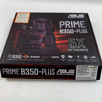 ASUS b350-plus AM4 ITX
