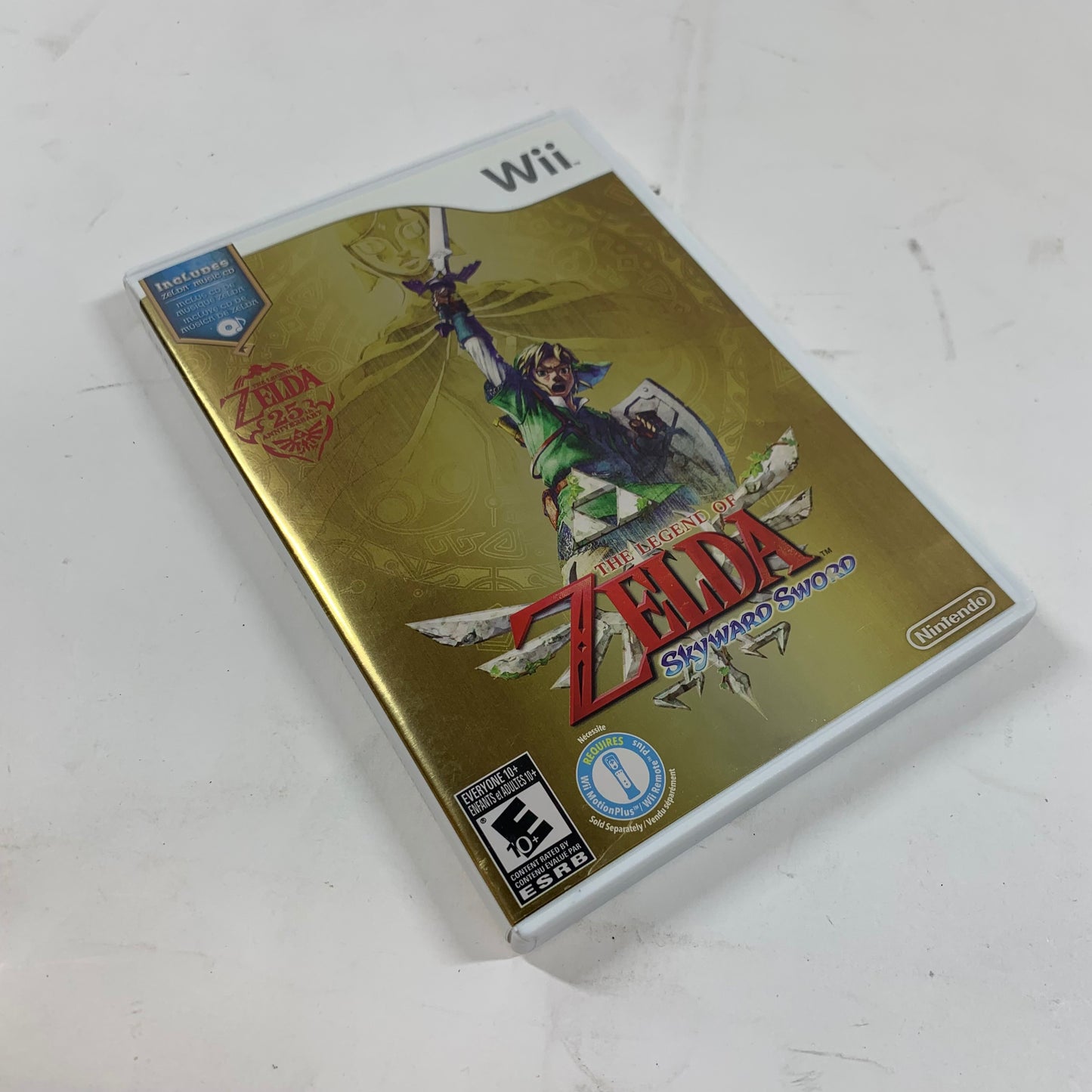 Zelda Skyward Sword [Soundtrack Bundle] (Nintendo Wii, NaN)