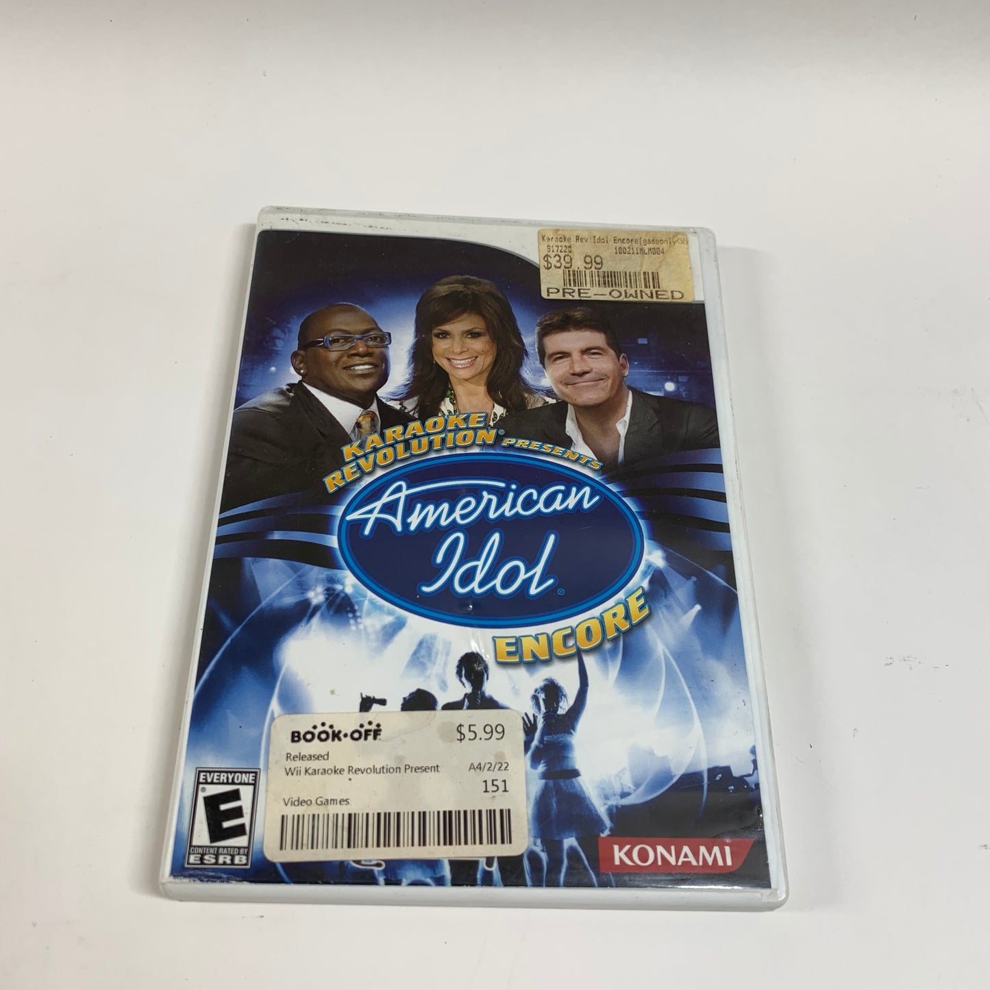 Karaoke Revolution American Idol Encore Bundle (Nintendo Wii, 2006)