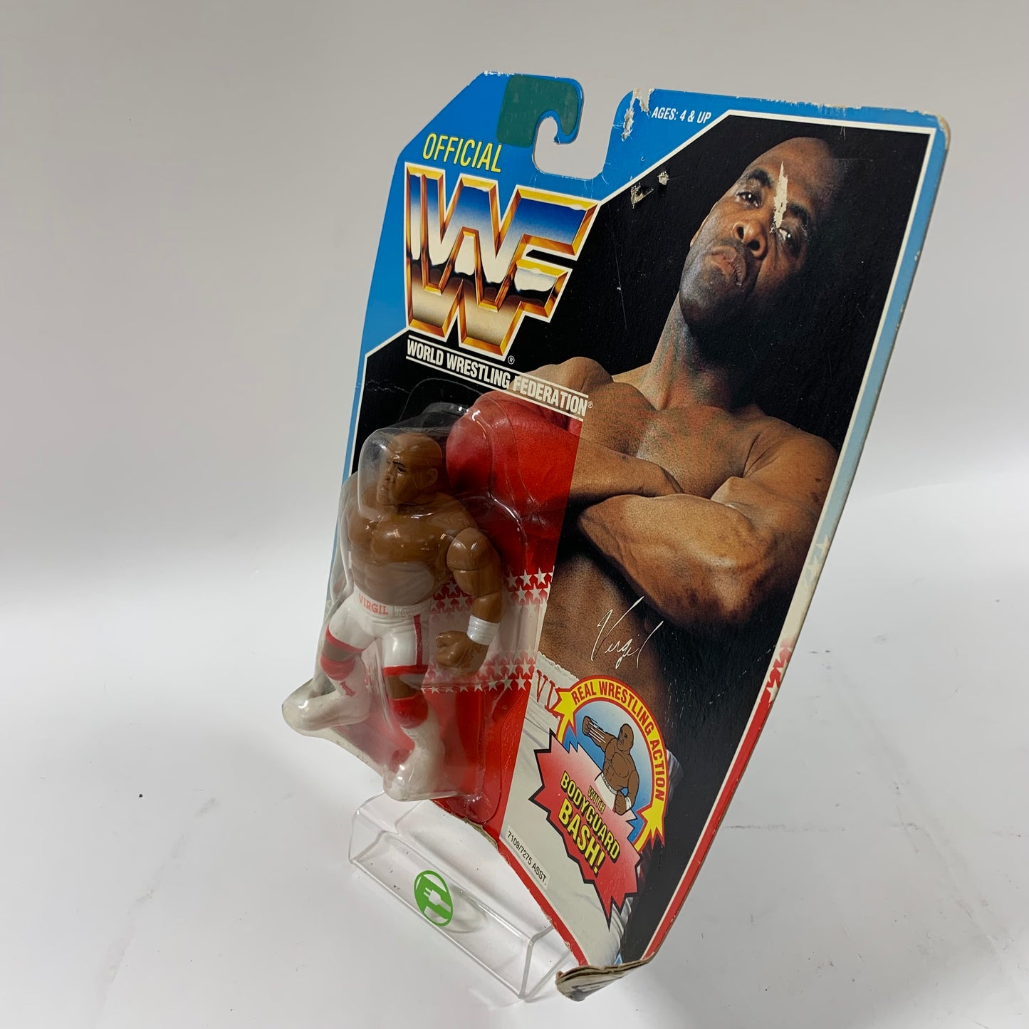 WWF Hasbro Signed Virgil New Sealed 1992  Series 5 Action Figure 7109/7275