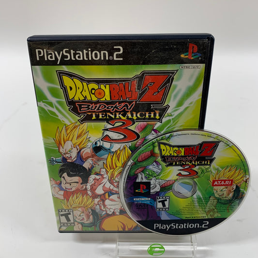 Dragon Ball Z Budokai Tenkaichi 3 (Sony PlayStation 2 PS2, 2007)