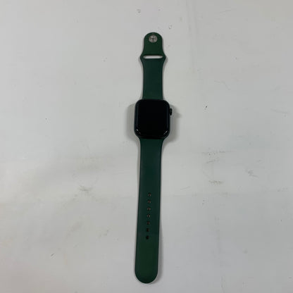 Unlocked Apple Watch Series 7 45MM Green Aluminum Green Alpine Loop MKJ93LL/A