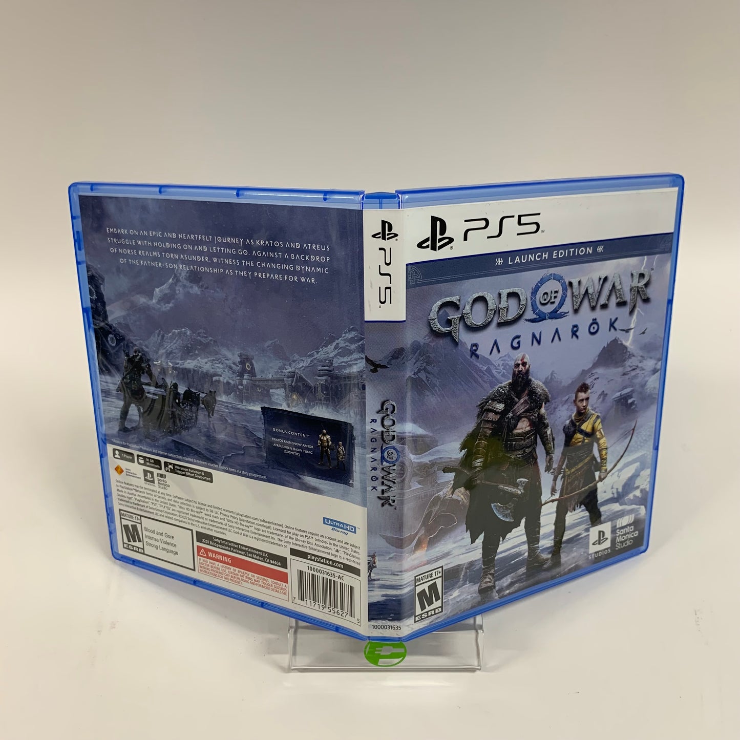 God of War: Ragnarok [Launch Edition] (Sony PlayStation 5 PS5, 2022)