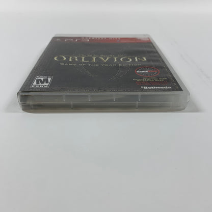 Elder Scrolls IV Oblivion [Game of the Year] (Sony PlayStation 3 PS3, 2007)