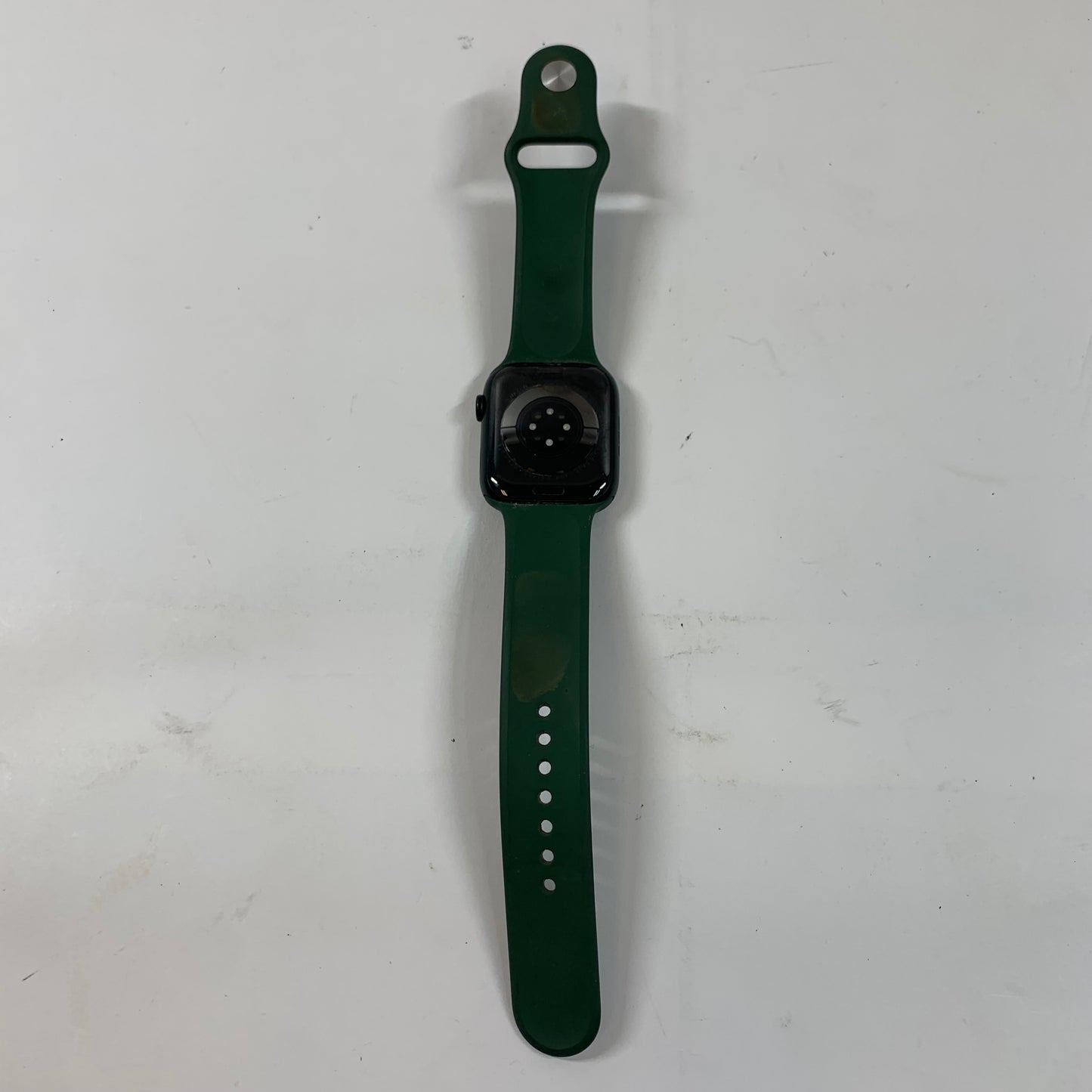 Unlocked Apple Watch Series 7 45MM Green Aluminum Green Alpine Loop MKJ93LL/A