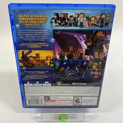 Minecraft: Story Mode Complete Adventure (Sony PlayStation 4 PS4, 2016)