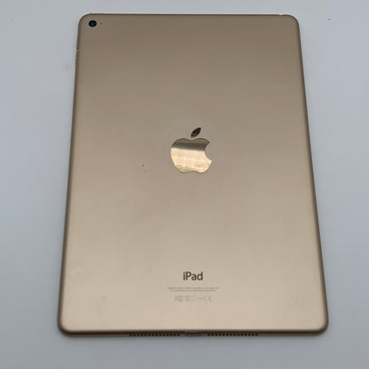 Broken WiFi Only Apple iPad Air 2nd Gen 128GB 15.8.4 Gold MH1J2LL/A parts only