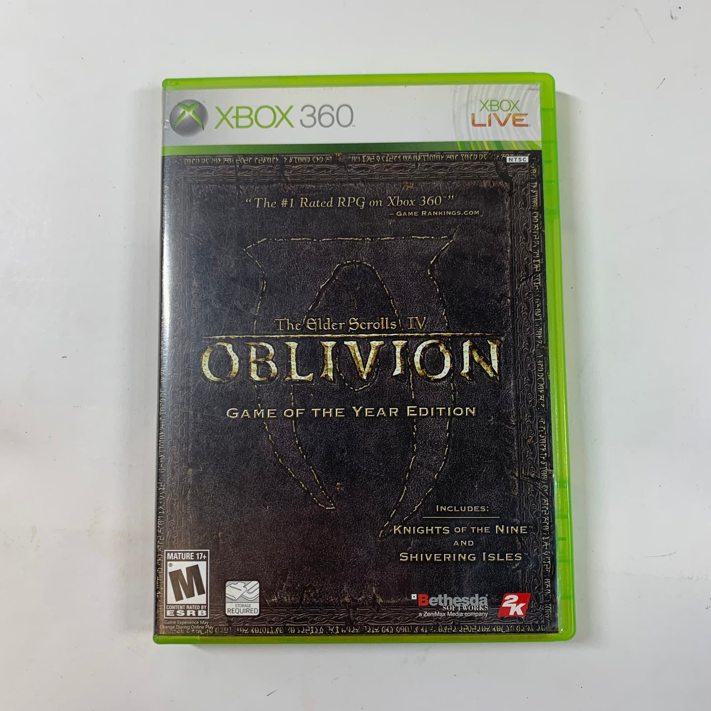 Elder Scrolls IV Oblivion [Game of the Year] (Microsoft Xbox 360, 2007)