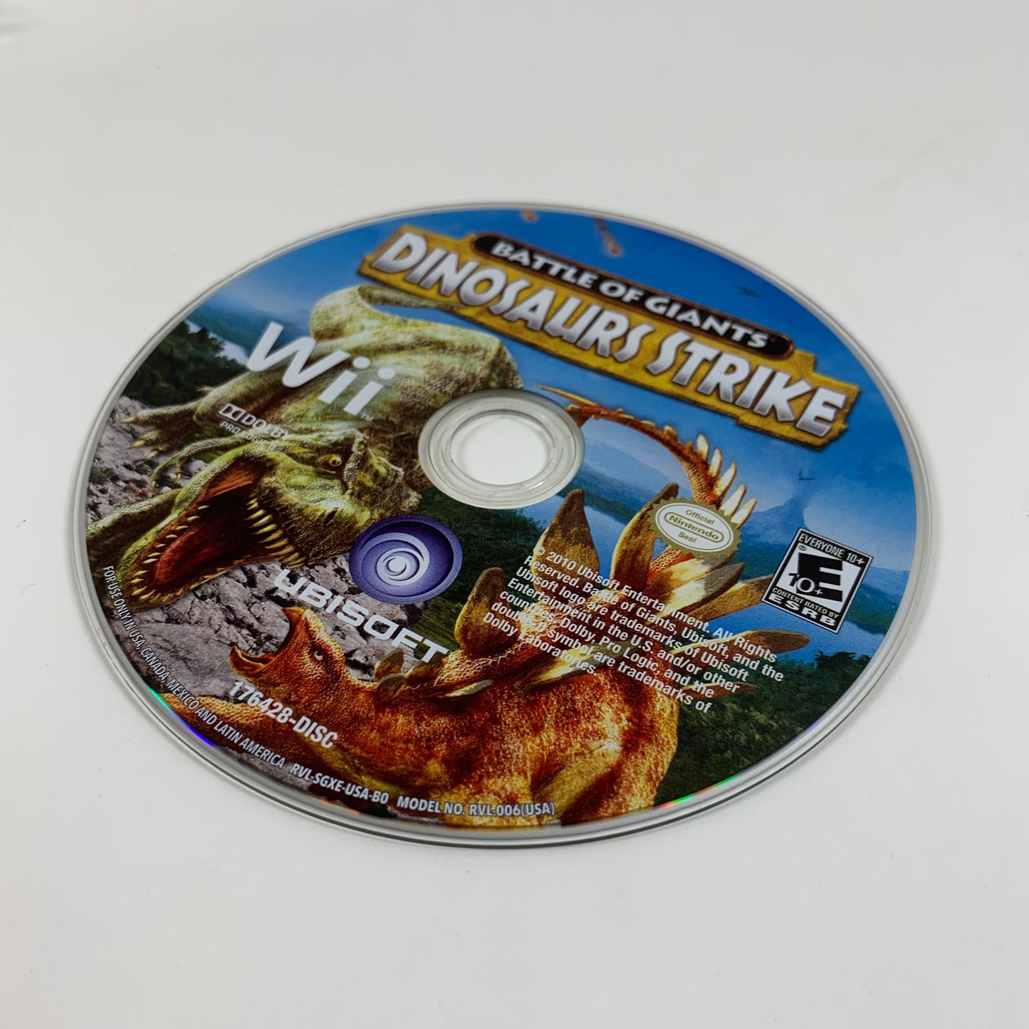 Battle of Giants: Dinosaurs Strike (Nintendo Wii, 2010)