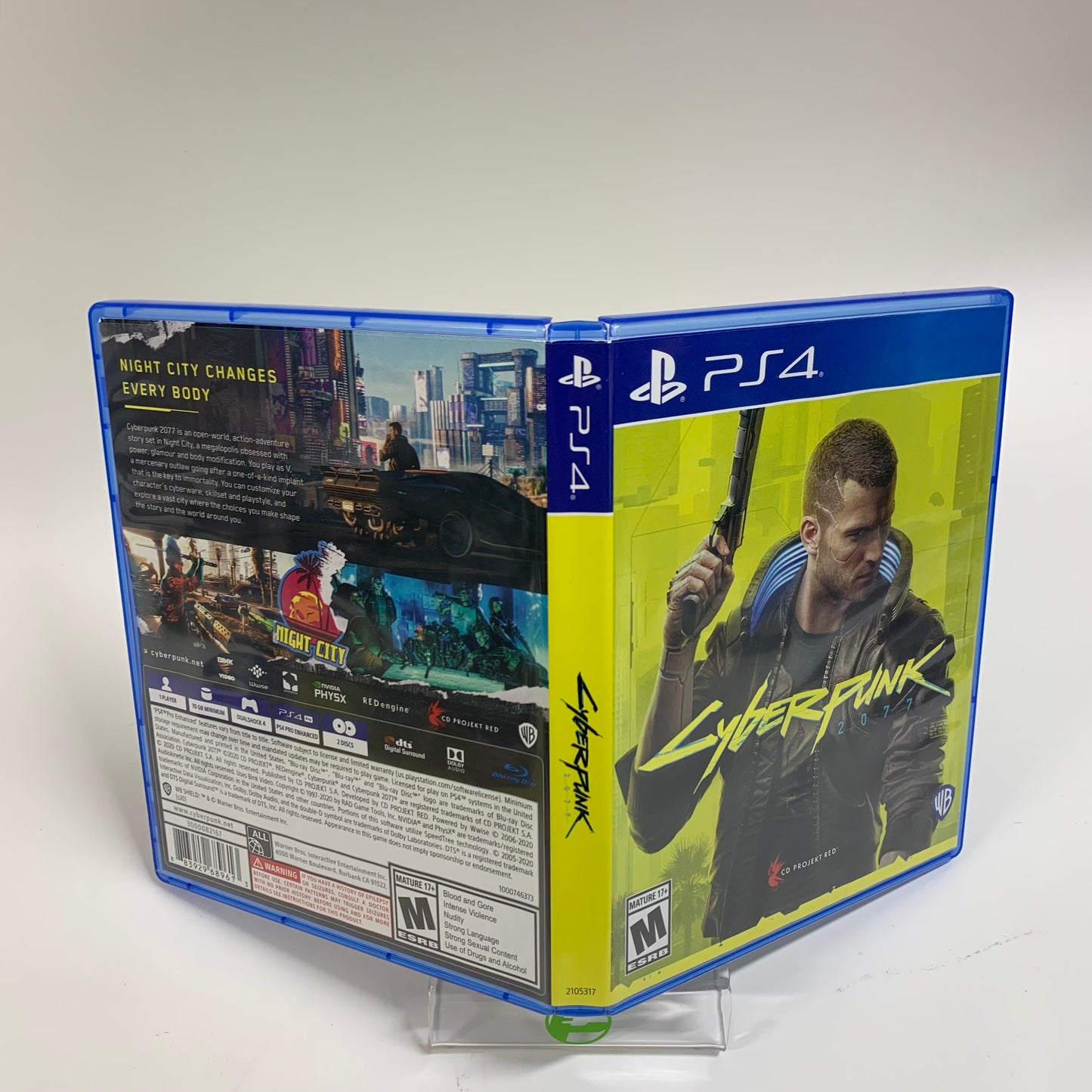 Cyberpunk 2077 - World Compendium Edition (Sony PlayStation 4 PS4, 2020)