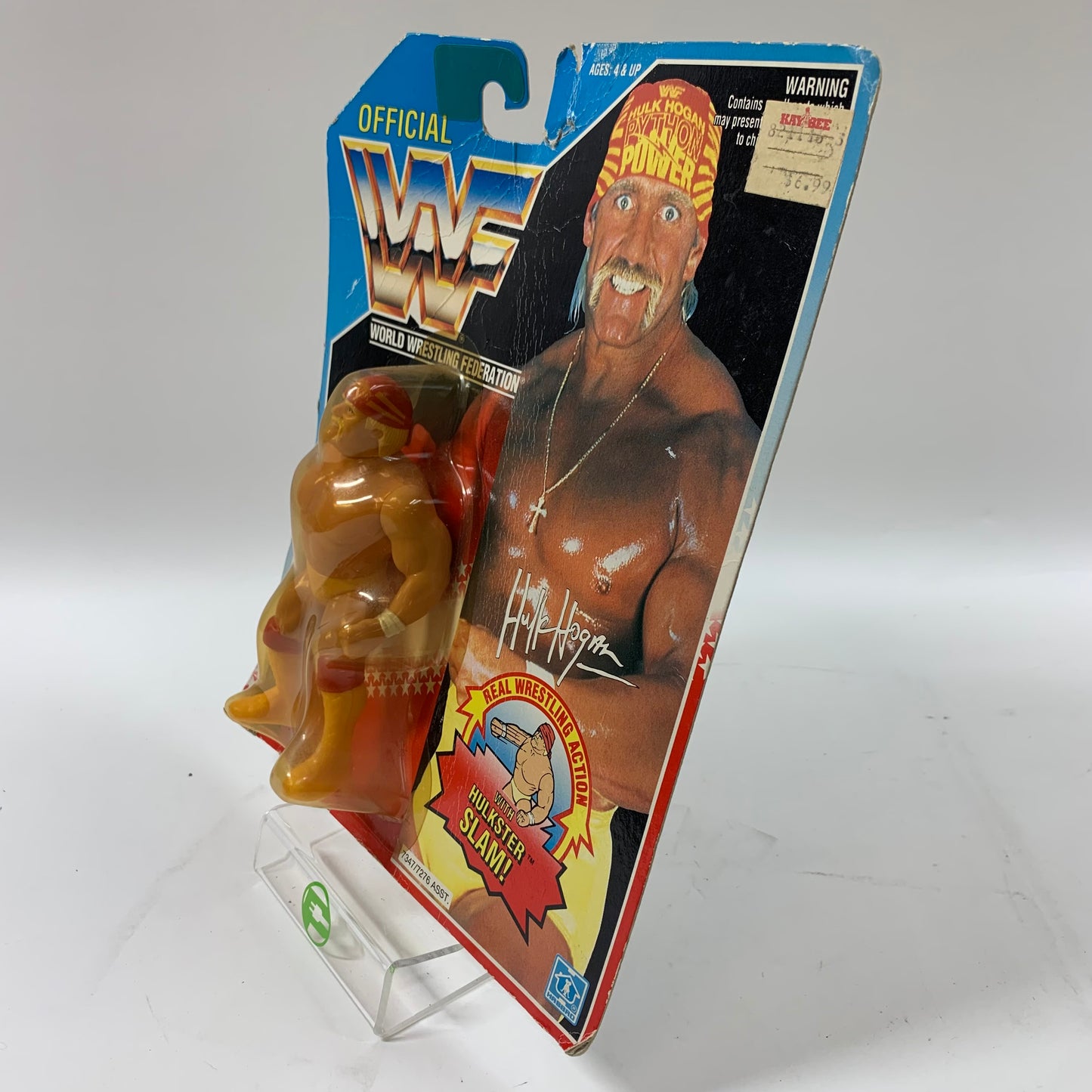 Hasbro 1992 WWF Hulk Hogan Series 5, Hulkster Slam  7347/7276