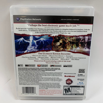 Dragon Age: Origins [Ultimate Edition] (Sony PlayStation 3 PS3, 2010)