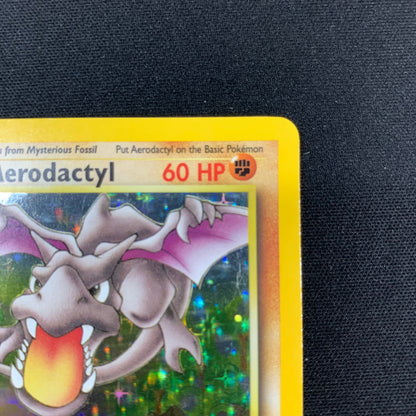 Pokémon TCG Fossil Aerodactyl 1/62 Holofoil English 1st Edition