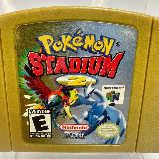 Pokemon Stadium 2 (Nintendo 64 N64, 2001)