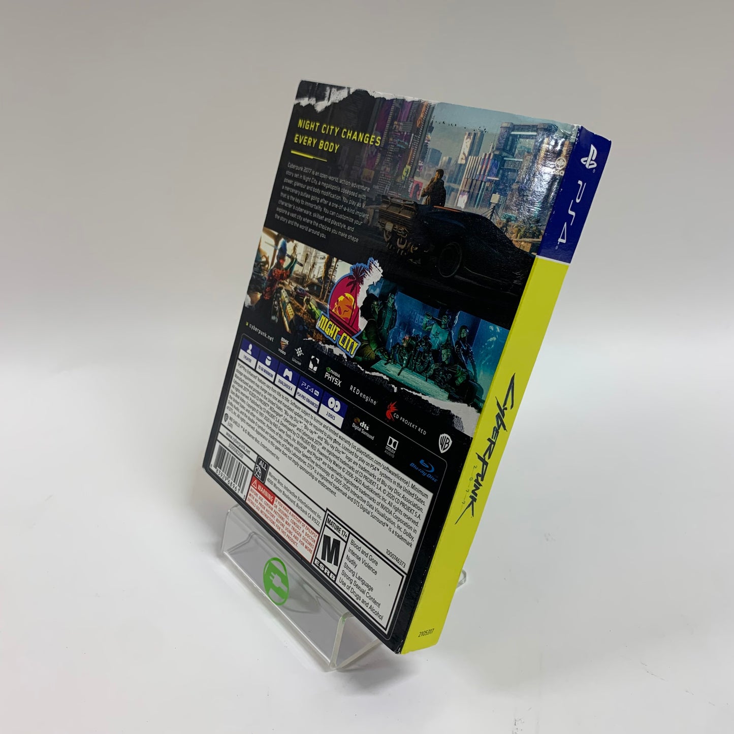 Cyberpunk 2077 - World Compendium Edition (Sony PlayStation 4 PS4, 2020)