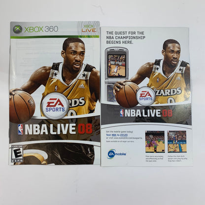 NBA Live 2008 (Microsoft Xbox 360, 2007)