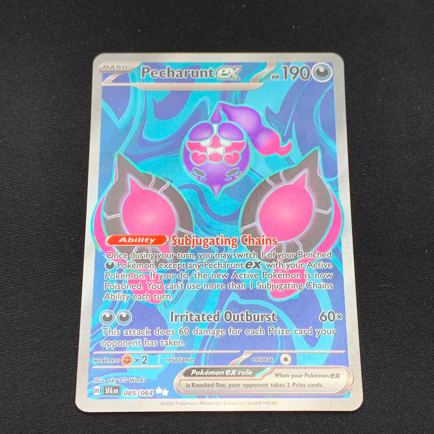 Pokémon TCG  Shrouded Fable Pecharunt ex 085/064 English