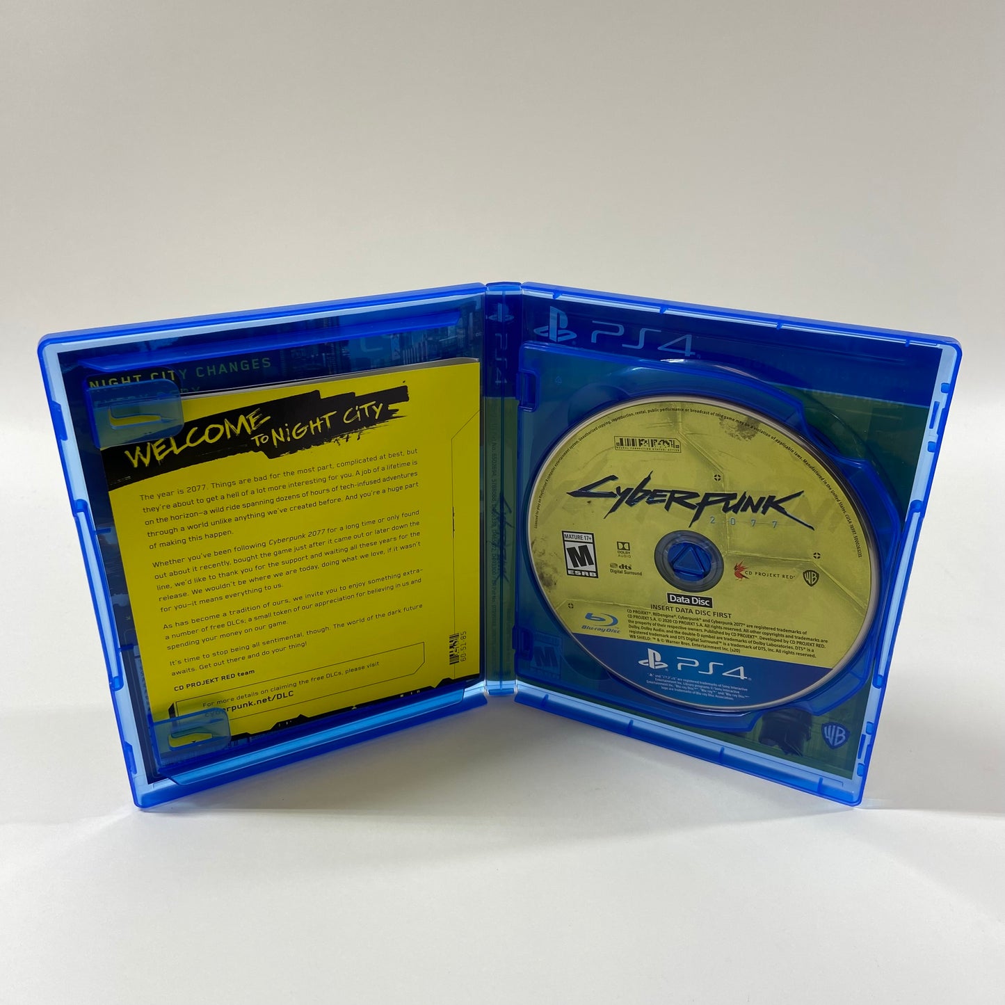 Cyberpunk 2077 [With Extras] (Sony PlayStation 4 PS4, NaN)