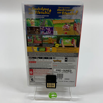 Pokemon Let's Go Pikachu (Nintendo Switch, 2018)
