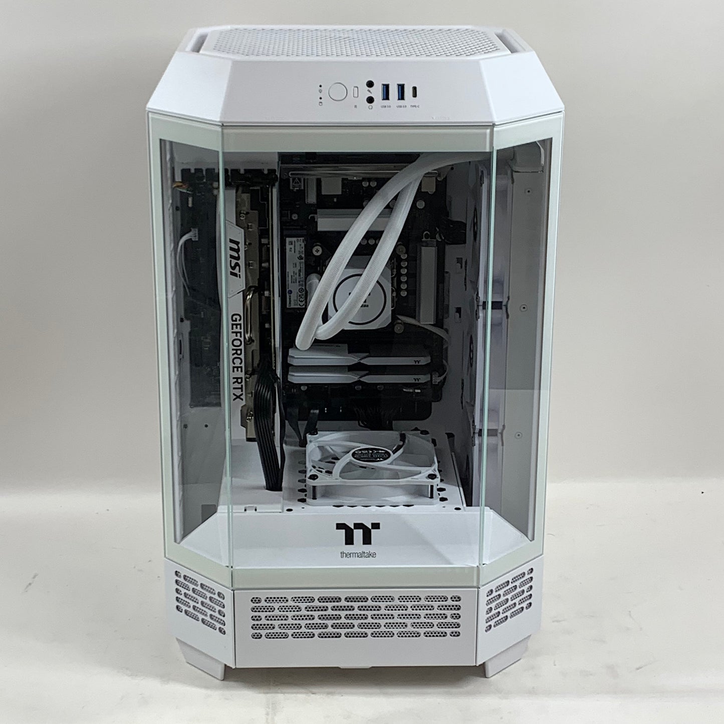 Thermaltake Custom PC Core i7-14700KF 32GB RAM 2TB SSD MSI RTX 4070 Ti Super