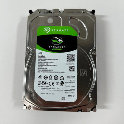 Seagate 3.5" Barracuda 8TB SATA III 6Gbps HDD ST8000DM004